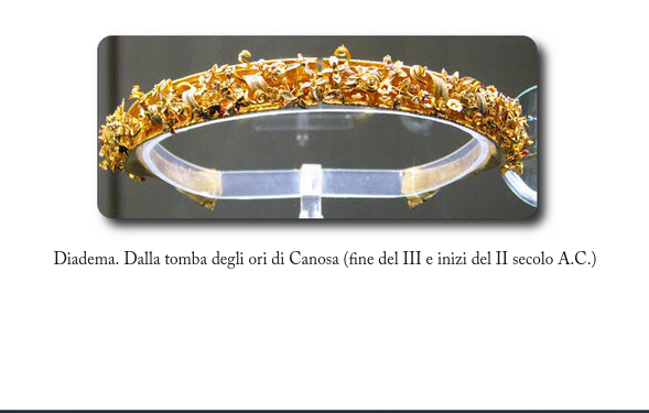 Diadema. Ori di Canosa